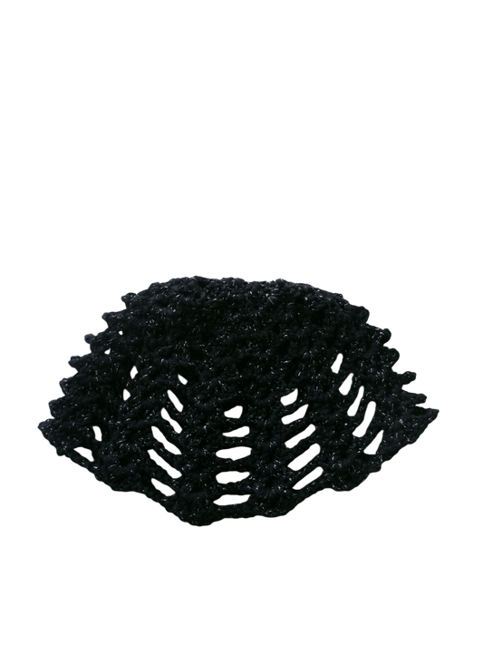 bonnet noir pailleté